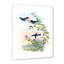 Colibri rétro II - peinture sur toile-59814506-59814507