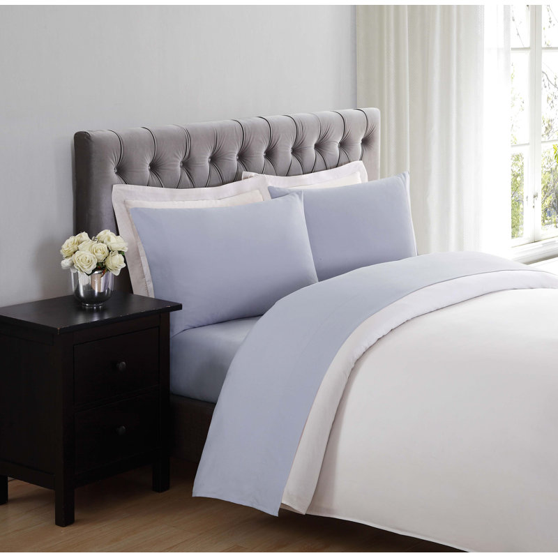 Everyday Microfiber Sheet Set, Lavender, Queen Sheet Set with 2 Pillowcases