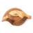 Mango Leaf Teak Wood Plate  (Set Of 2)