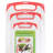 Classic Cuisine 3 Piece Plastic Cutting Board Set