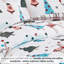 Ensemble de literie réversible Southshore Fine Linens Winter Wonderland, en microfibre doublement brossée 100 g/m², comprenant une couette et deux taies d'oreiller, pour les fêtes de fin d'année. Taille : Grand lit / Queen.-102534050