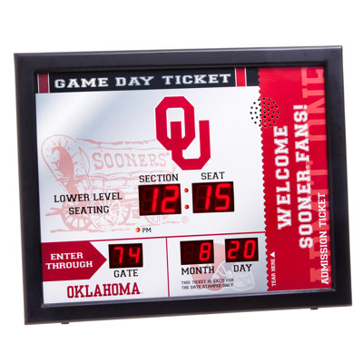 Horloge murale NCAA