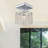 Dejong Crystal Semi Flush Mount
