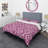 Glam Polyester Twill Geometric Shapes Duvet Cover-40703407
