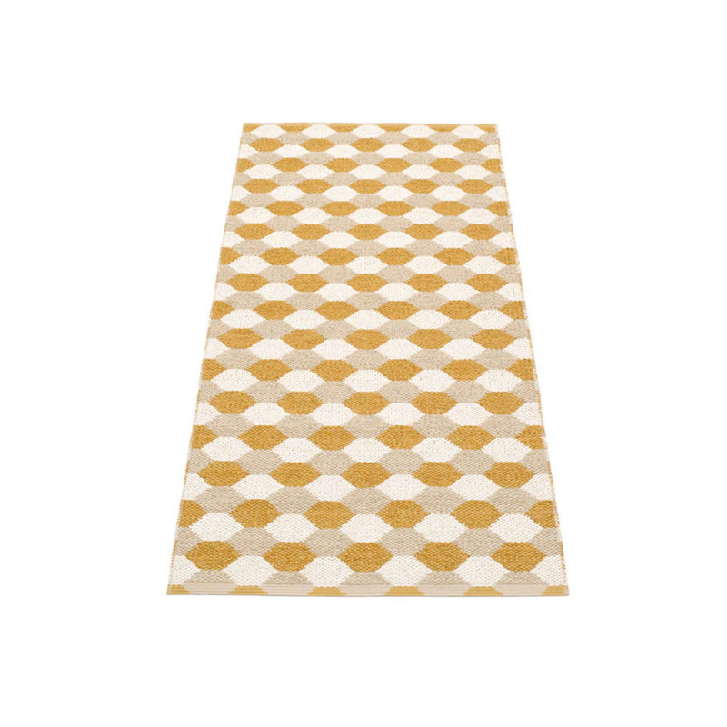 Rug DANA Ochre 2.25 x 5.25 ft, Runner 2'4" x 5'3"