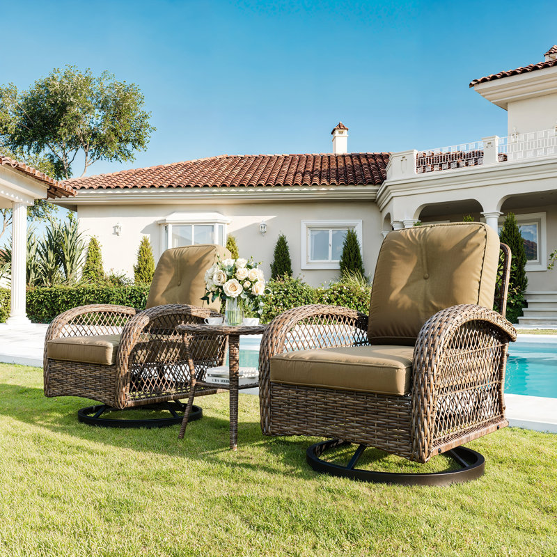 Ensemble modulaire d'extérieur pour terrasse 29 po avec coussins Arniaga, Beige