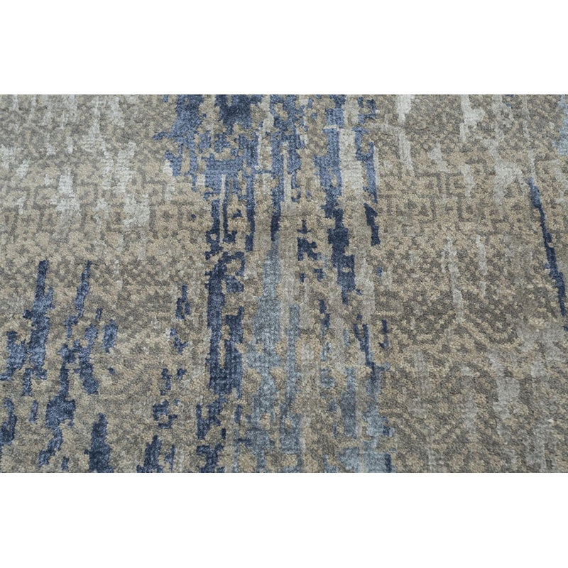 Tapis contemporain noué à la main Dover