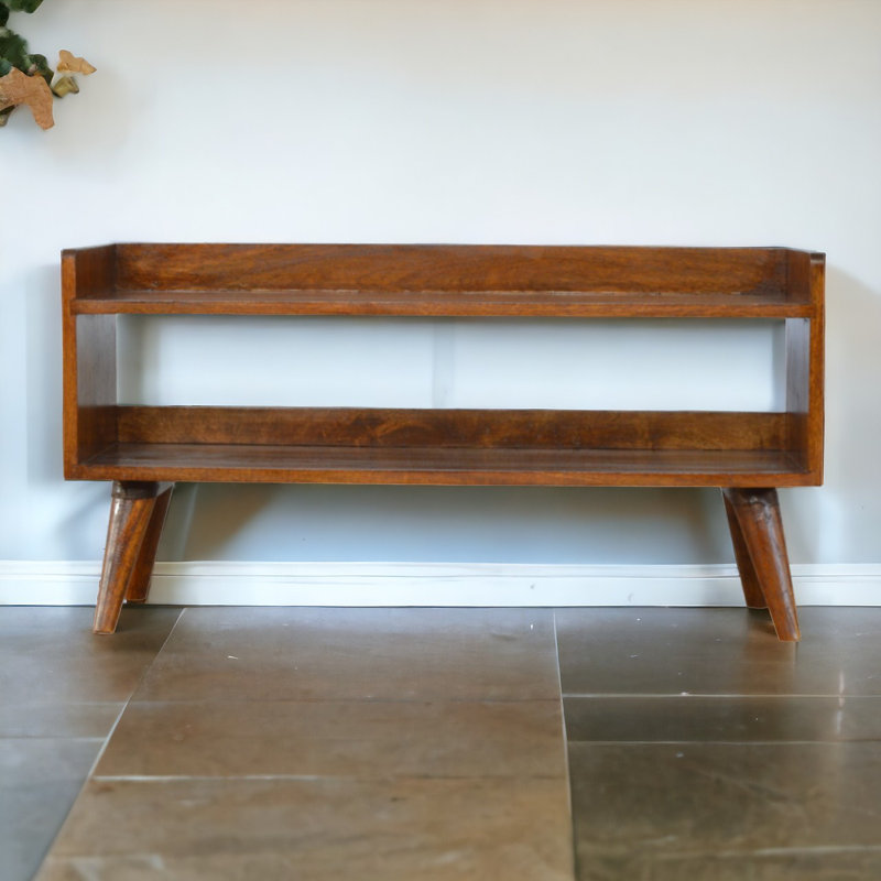 Table de chevet courbée châtaignier