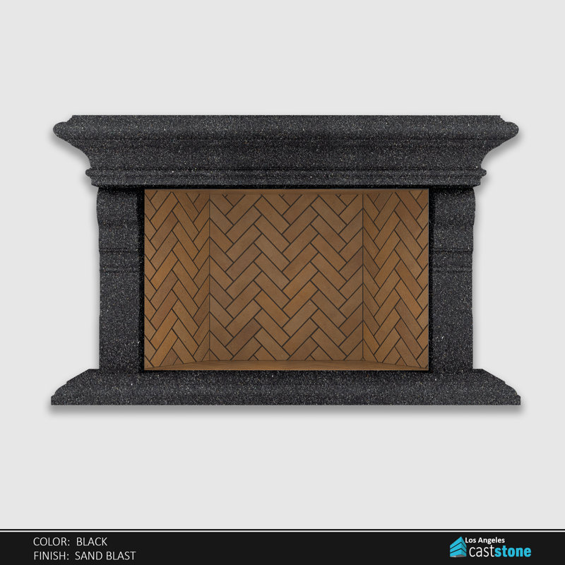 Areni (Black) Fireplace Surround