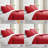 Southshore Fine Linens Vilano Oversized Quilt Set, Double-Brushed Microfiber Lightweight Quilted Bedding and 2 Pillow Shams, Full/Queen, Chili Pepper Red-1048792250-1001114977