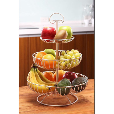 Ophelia & Co. Leesanne Metal Fruit Basket