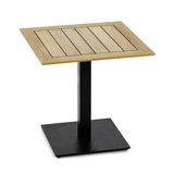 Westminster Teak 4 Person 42'' L x 29.25'' H Solid Wood Dining Table