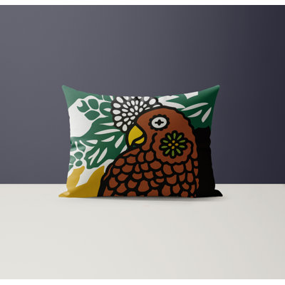 Sibia Microsuede Lumbar Throw Pillow