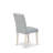 Abbott Parson Dining Chairs - Baby Blue Linen Fabric Upholstered Chairs, Set of 2, Linen White-1533593566-1533593553