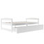 Lit plateforme simple avec deux tiroirs-1793910598