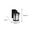 Verre blanc noir Red Barrel Studio® Owl108