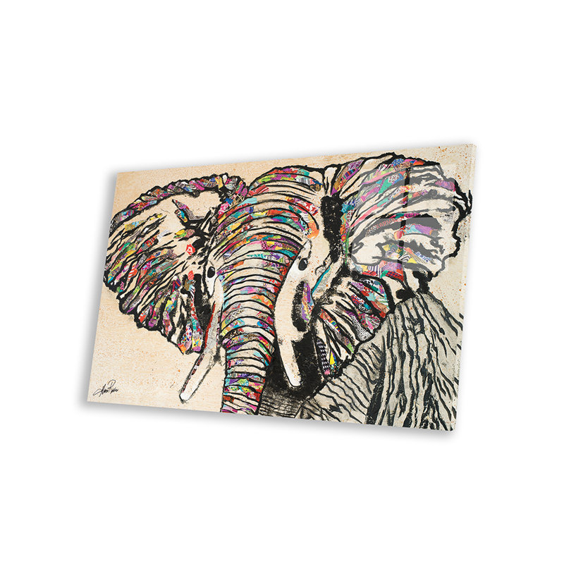 Serengeti Plains II, reproduction sur verre acrylique, H 16 po x l 24 po x P 0,25 po