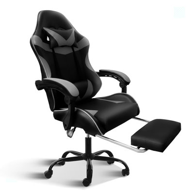 Recliner Gaming Office High Back Computer Ergonomic Adjustable Swivel Chair -  Ebern Designs, 1B6C3A91450946638B646F8CC0955CD8