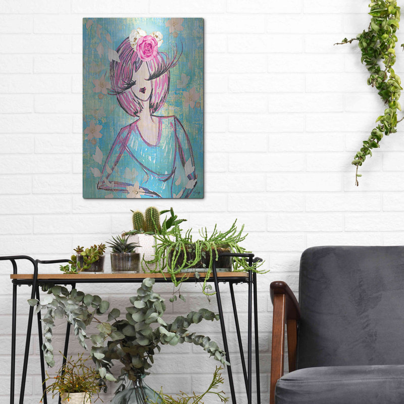 «Classy and Fabulous» par Yass Naffas Designs, art mural en métal, H 16 po x l 12 po