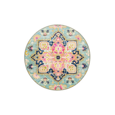 Tapis intérieur / extérieur rose Yasa
