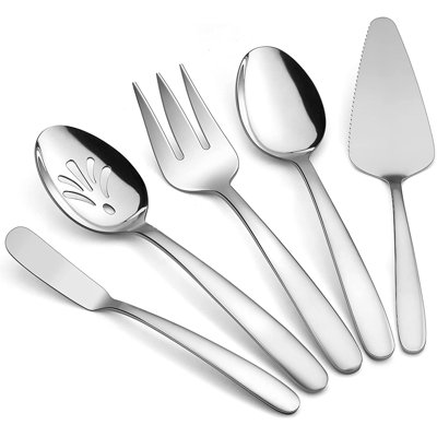 Red Barrel Studio® Brynlea Stainless Steel Flatware Set - Service for 8