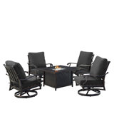 Paigelyn Outdoor 5 - Piece Conversation Set