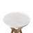 Moty Crossed Legs Round End Table, with Tripod Base for Modern Farmhouse, Boho-557122159