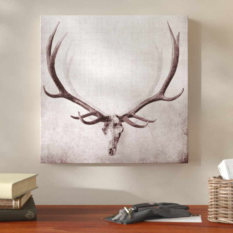 «Open Range I», reproduction de peinture à l'huile, Toile tendue, H 16 po x l 16 po x P 1,5 po