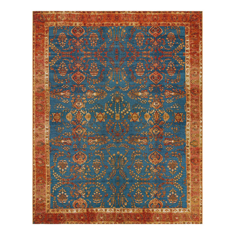 Tapis d'extérieur traditionnel, Rectangle 7 pi 10 po x 10 pi