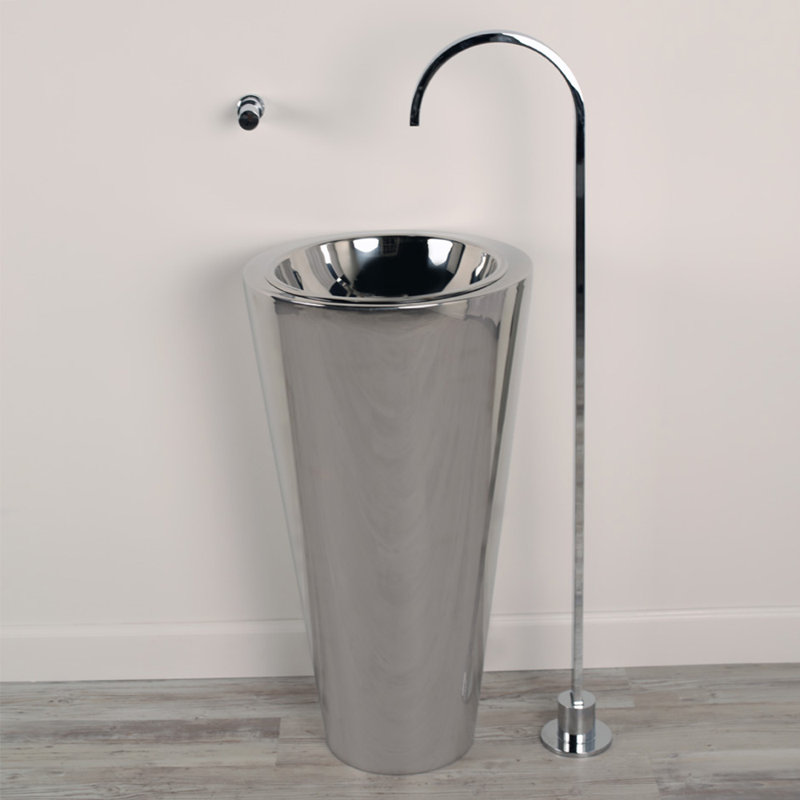 Ferro 19.75'' L Bathroom Sink
