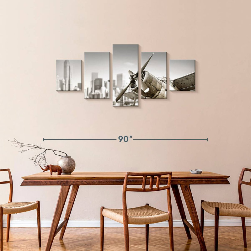 Rustic Airplane, 34" H x 74" W