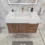Ensemble de meuble-lavabo simple mural 35,5 po Glasgow-1882394643