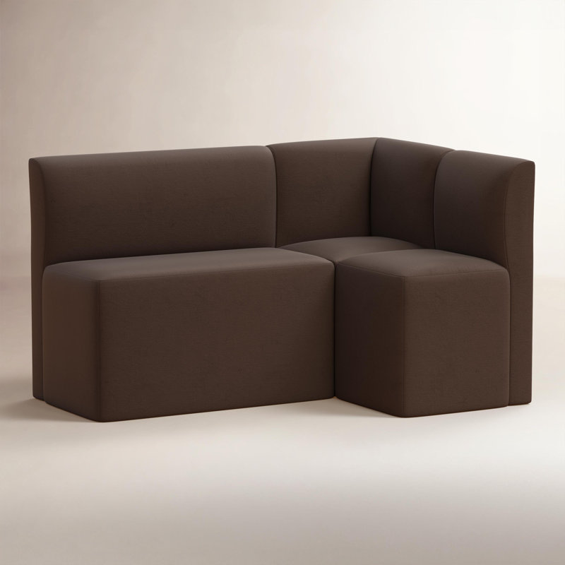 Ensemble de banquettes Kara, Brown