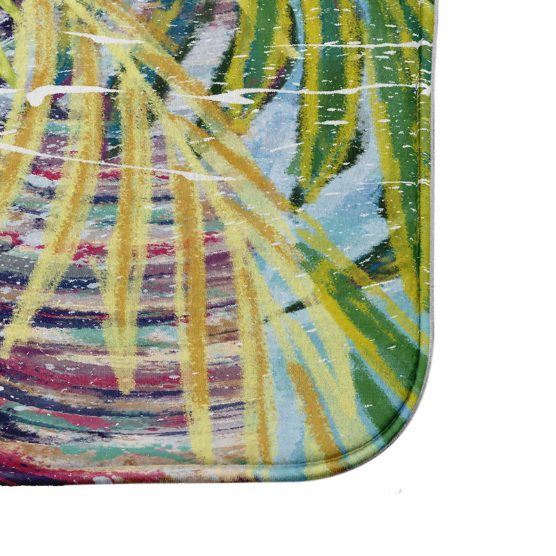 Tapis de bain Hewitt, H 18 po x L 30 po, Aigue-marine