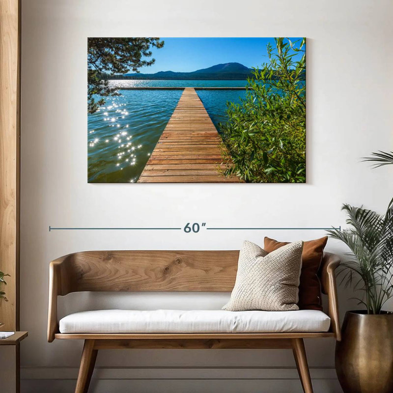 Alvord Dock At Diamond Lake, 30" H x 45" W