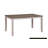 Transitional Design Rectangular 1Pc Dining Table