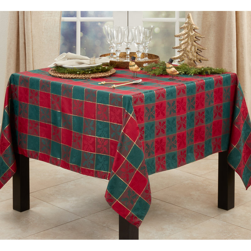 Plaid Tablecloth