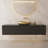 23" x 15" Luxury Gold Vessel Bathroom Sink – Elegant Countertop Vanity Basin, Modern Oval Ceramic Bowl-119893871
