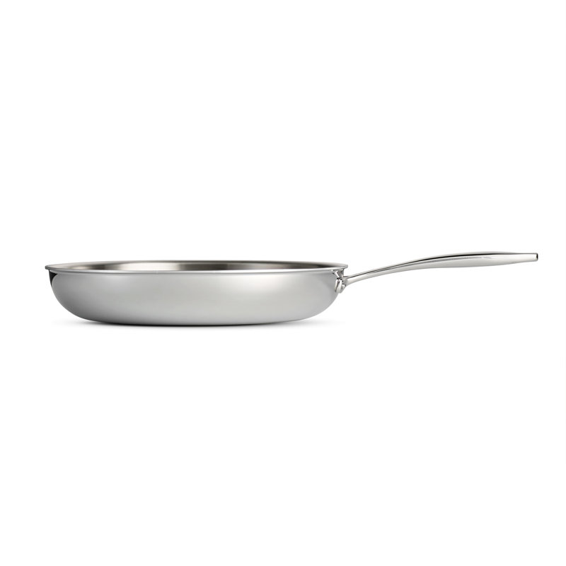 Tramontina Tri-Ply Clad Stainless Steel Gourmet Fry Pan, 12" Diameter