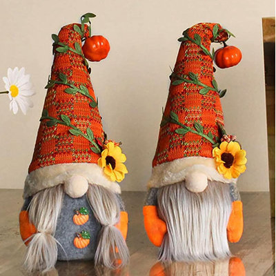 Décorations d'automne Décorations d'automne pour la maison Gnomes d'automne Décorations d'automne pour la maison