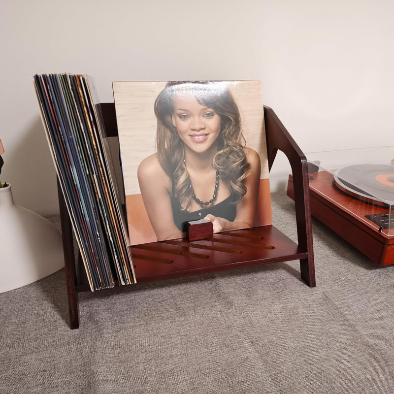 Bamboo 27.9cm H Dowel Rack