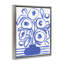 Art abstrait sur toile abstraite, "Poppy Vase Floater" par June Erica Vess-2126982229-2119954006
