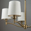 Beaumont 5 - Light Shaded Chandelier