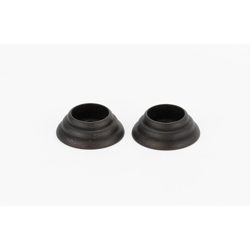 Rosette traditionnelle, Gris, H 0,13 po x l 00,5 po x P 1 po