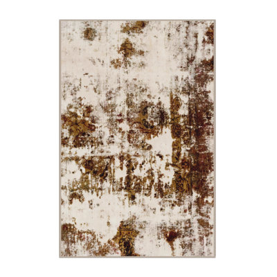Tapis abstrait moderne 1970