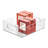 iDesign Plastic Stackable Kitchen Bin with Easy to Grip Integrated Handles, 10" x 8" x 3", Clear
