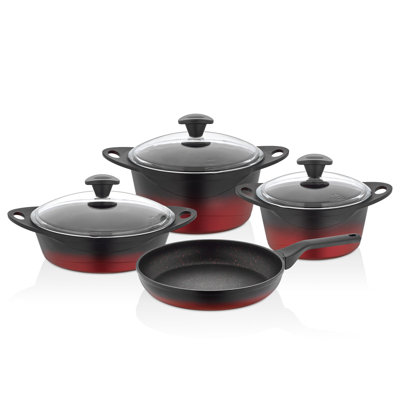 7 - Piece 100% Granite Coated Cookware Set