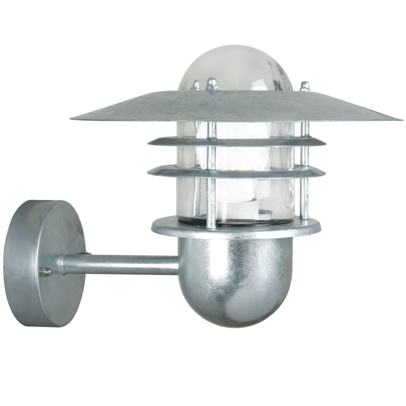 Wall light "Agger", Hot galvanised steel sheet
