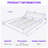LED Platform Bed Frame With Adjustable Headboard-1089561294-1089561297