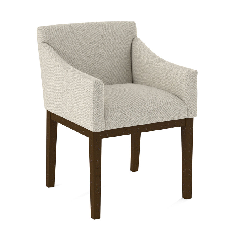 Upholstered Arm Chair, English Saddle, 61363-89